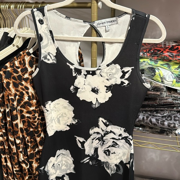 Floral Bodycon Dress - Picture 1 of 6